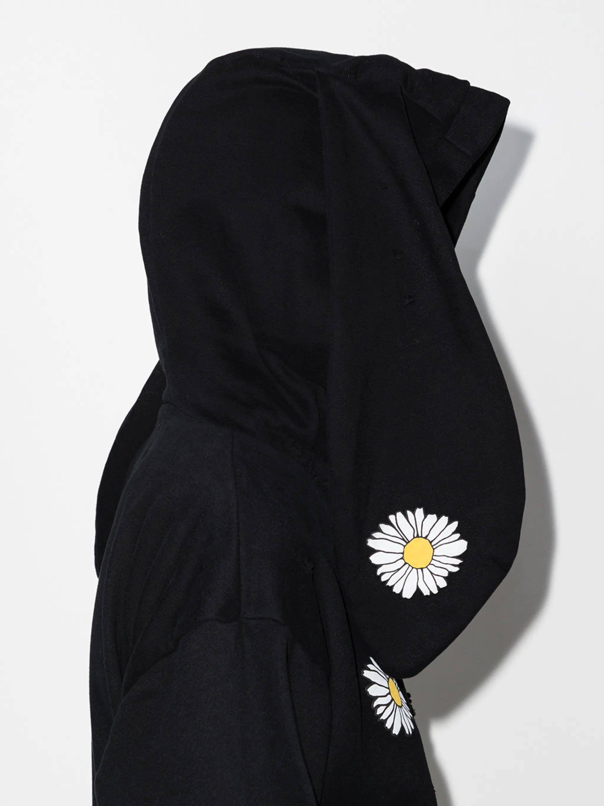 daisy-print hoodie