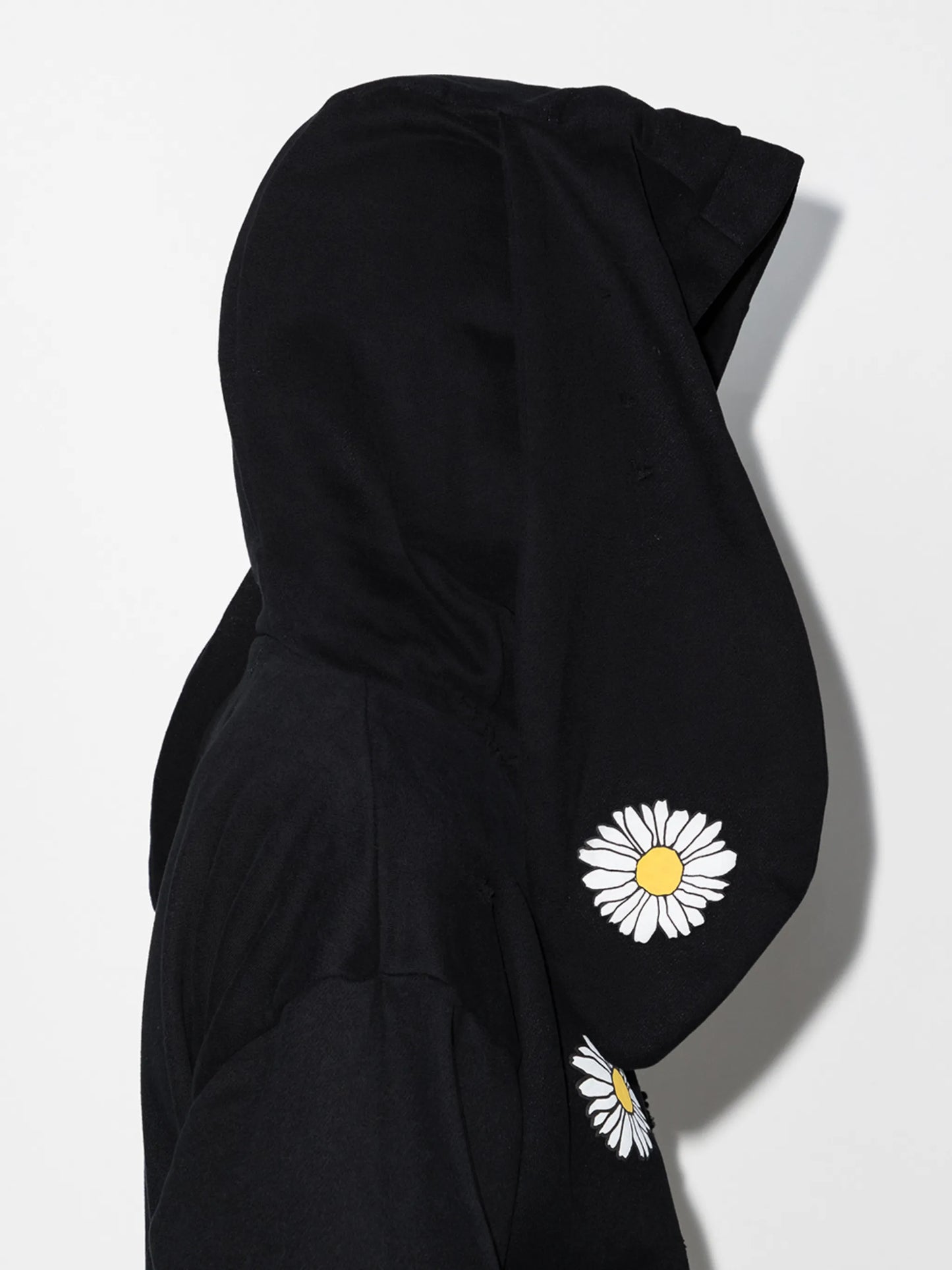 daisy-print hoodie