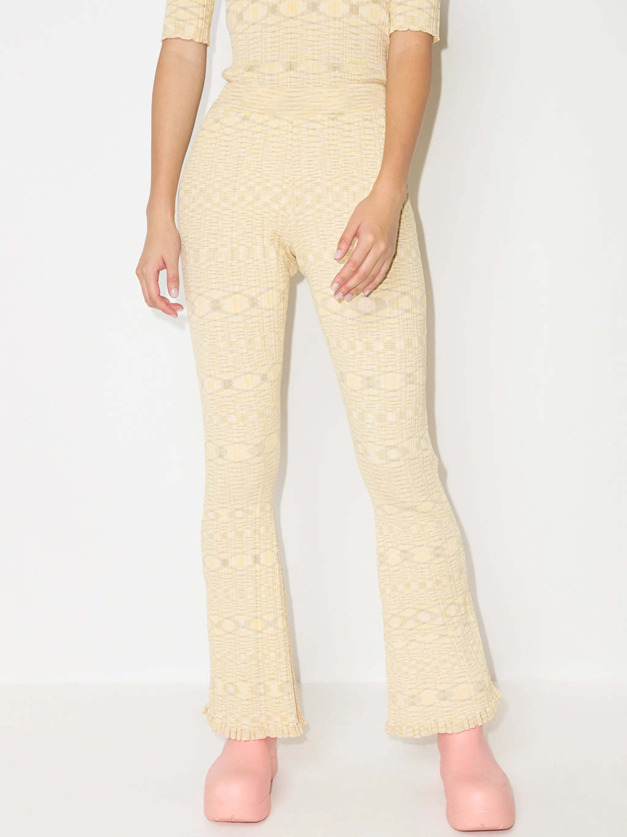 Dahlia knitted trousers