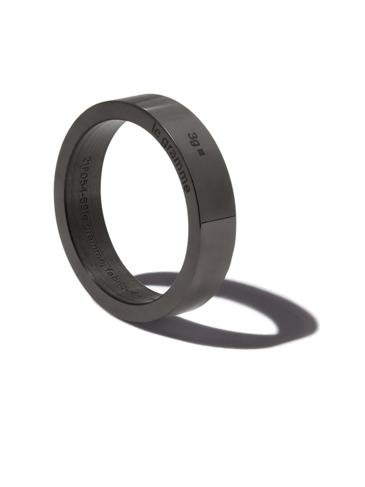 3g polished band ring