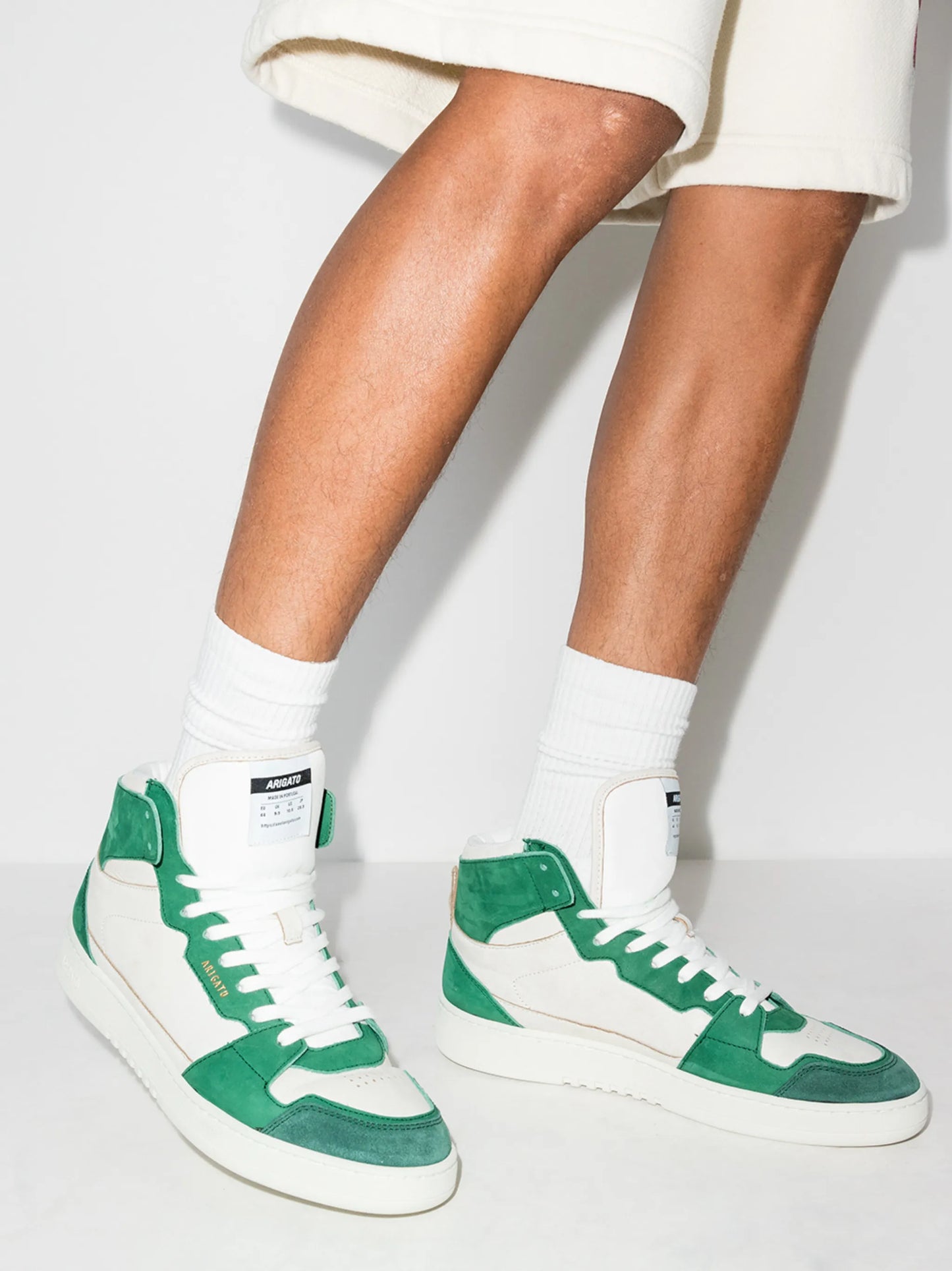 Dice high-top sneakers