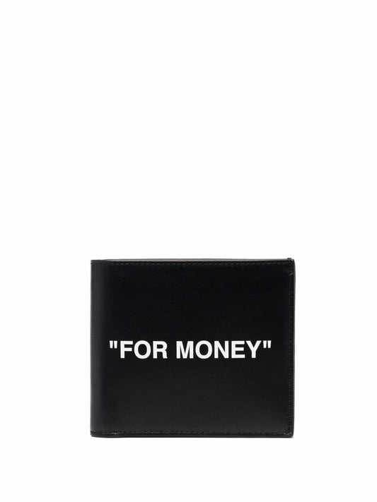 "For Money" bi-fold wallet