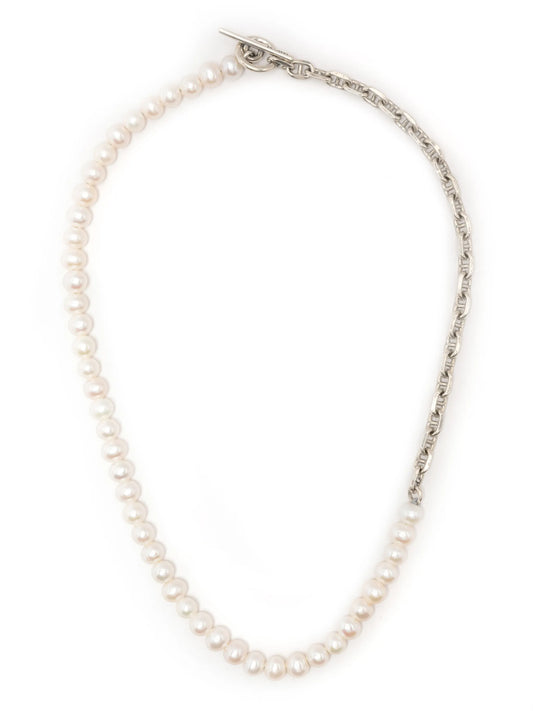 Perla Marinia chain-pearl necklace