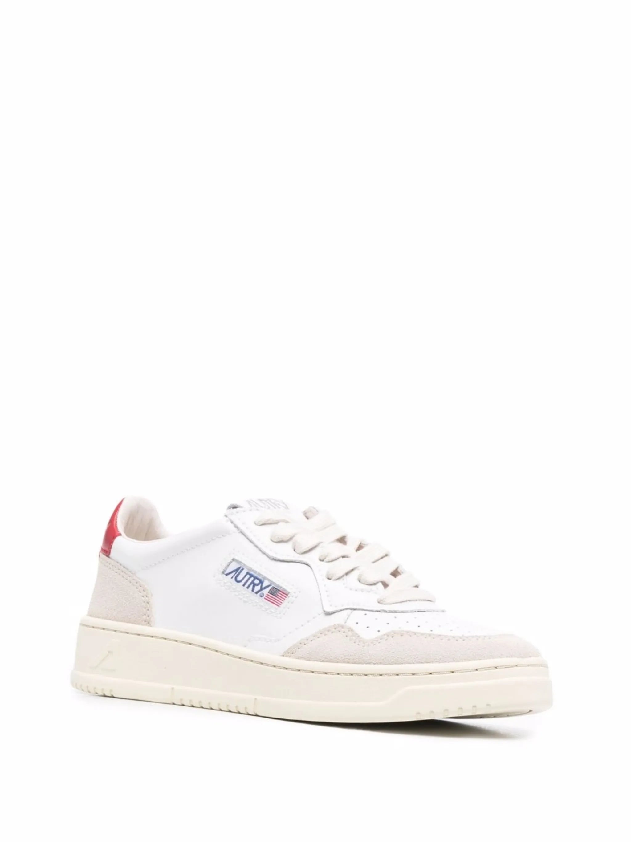 side logo-patch sneakers