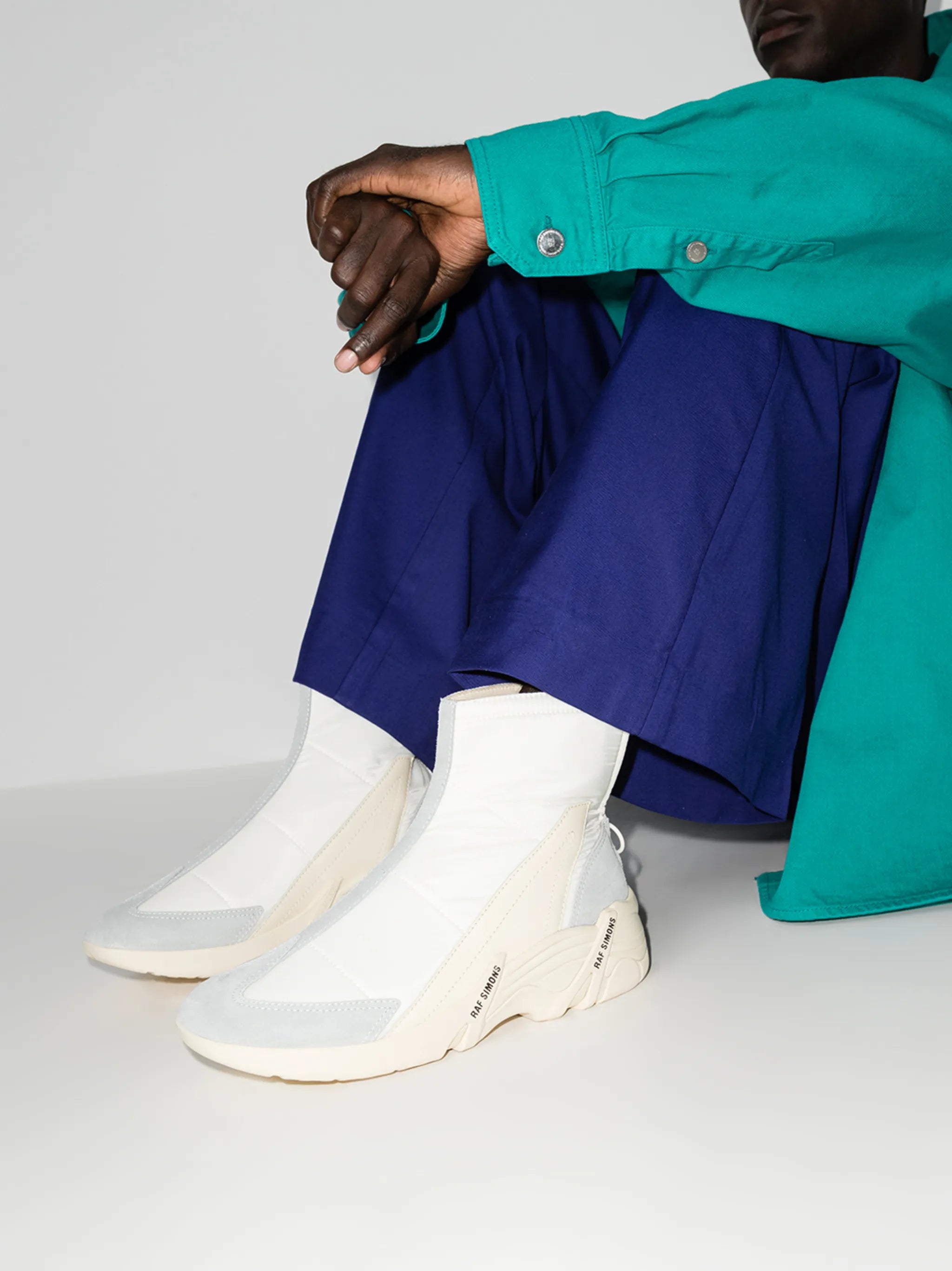 Cylon-22 high-top sneakers
