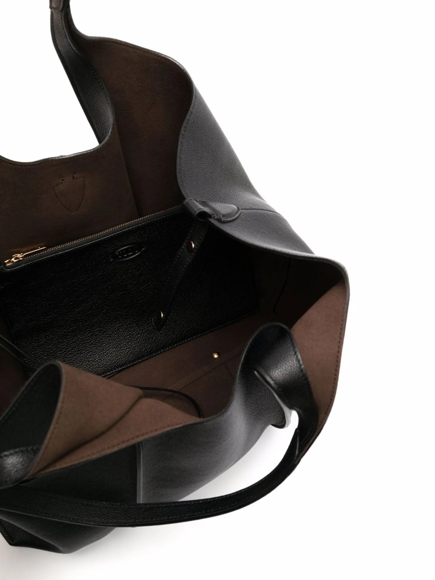 T Timeless leather tote bag