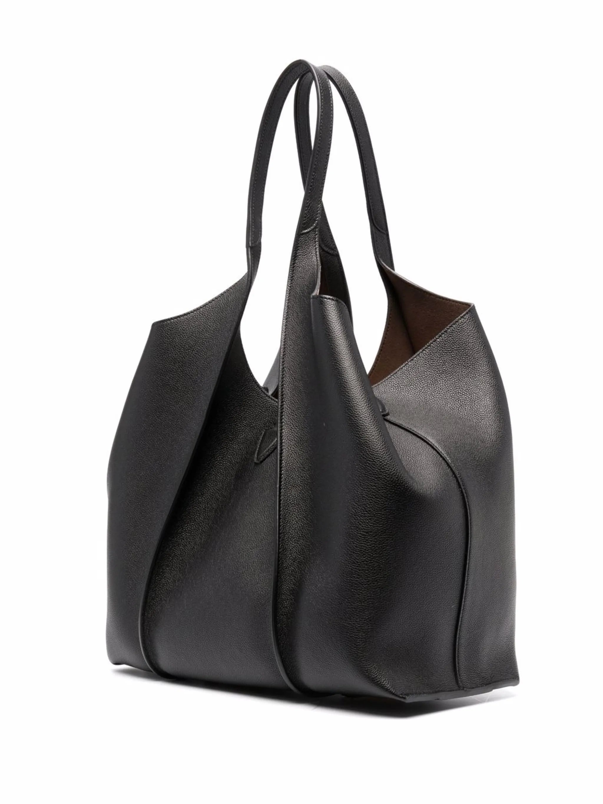 T Timeless leather tote bag