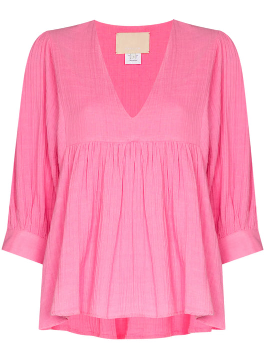 Ajmer V-neck blouse