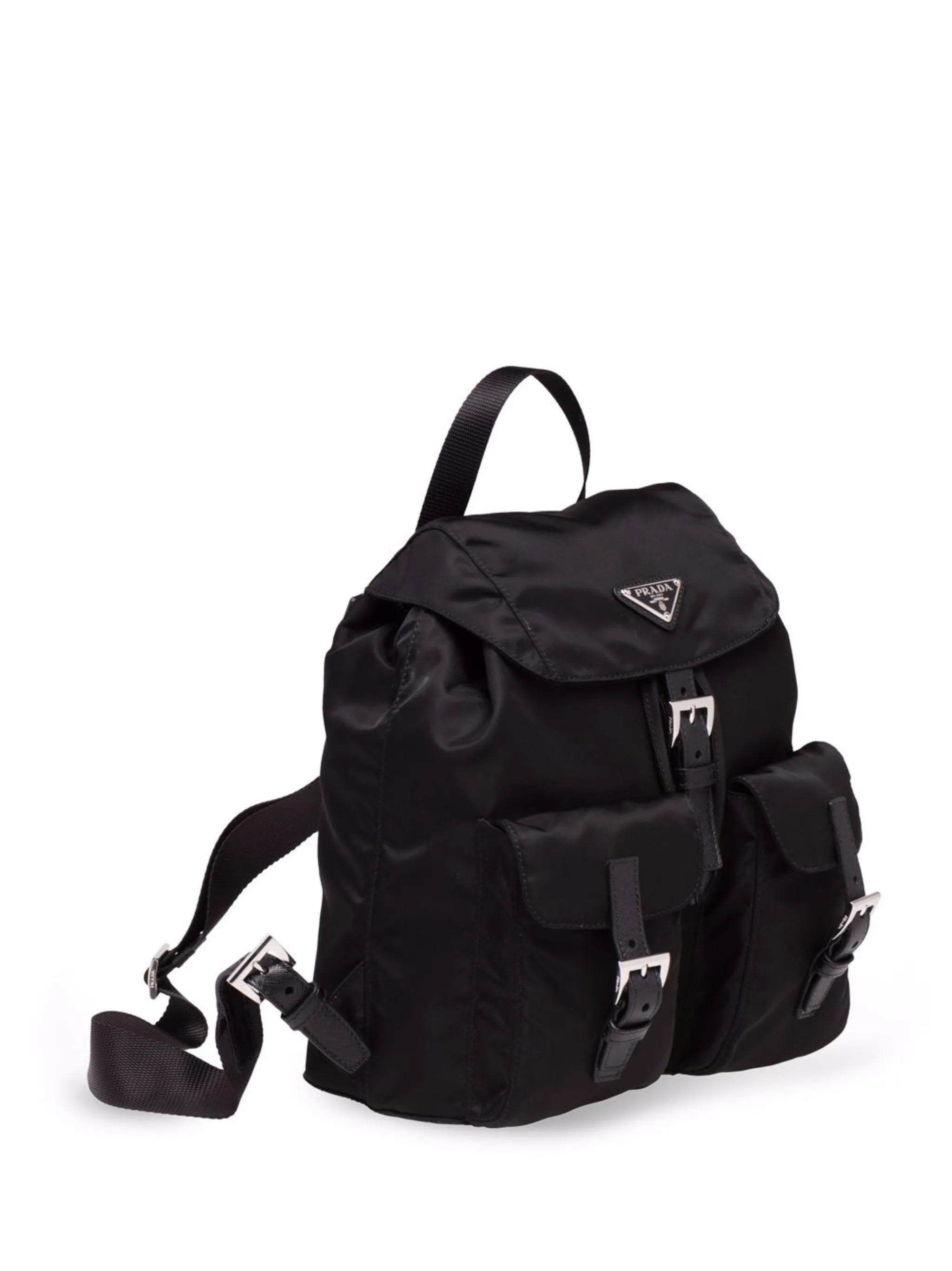 small triangle-logo backpack
