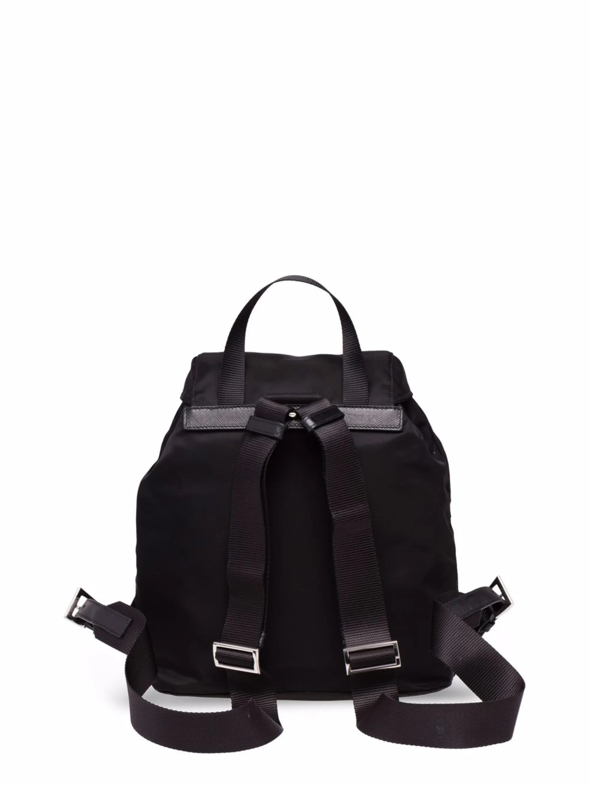 small triangle-logo backpack