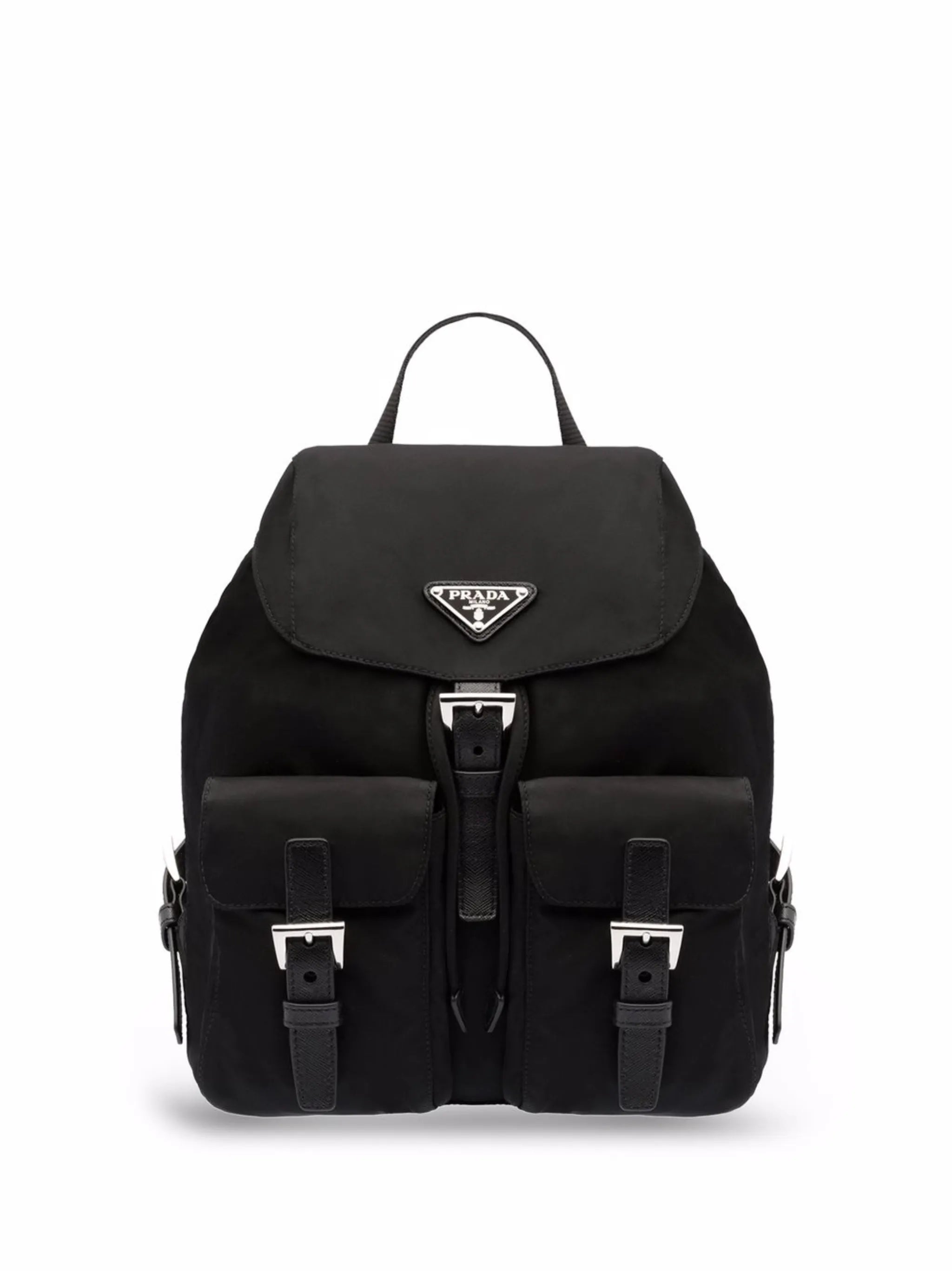 small triangle-logo backpack