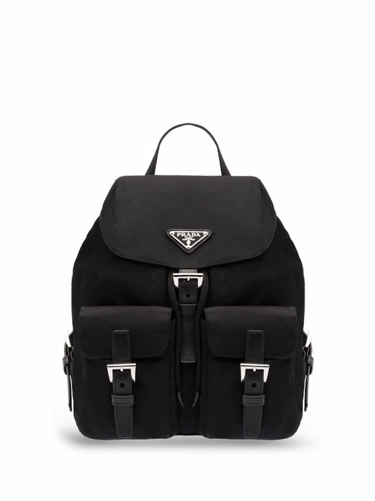 small triangle-logo backpack