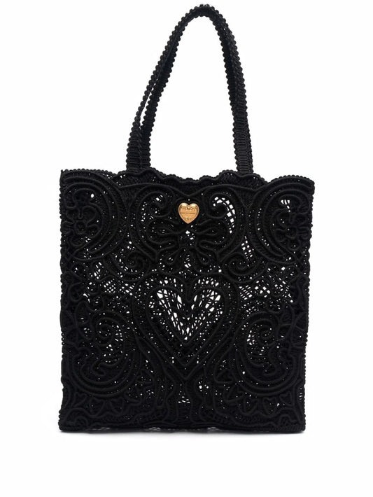 medium Beatrice cordonetto lace tote bag