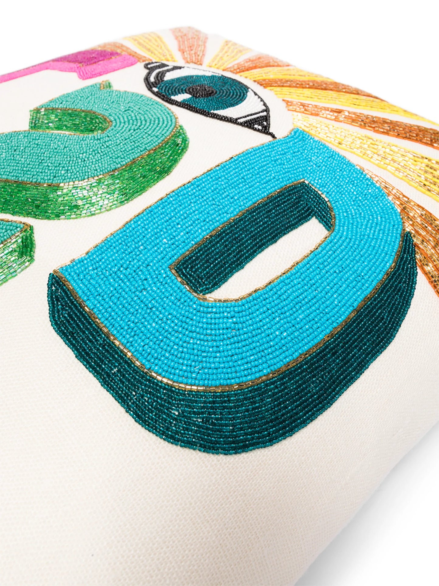 beaded LSD 20" pillow
