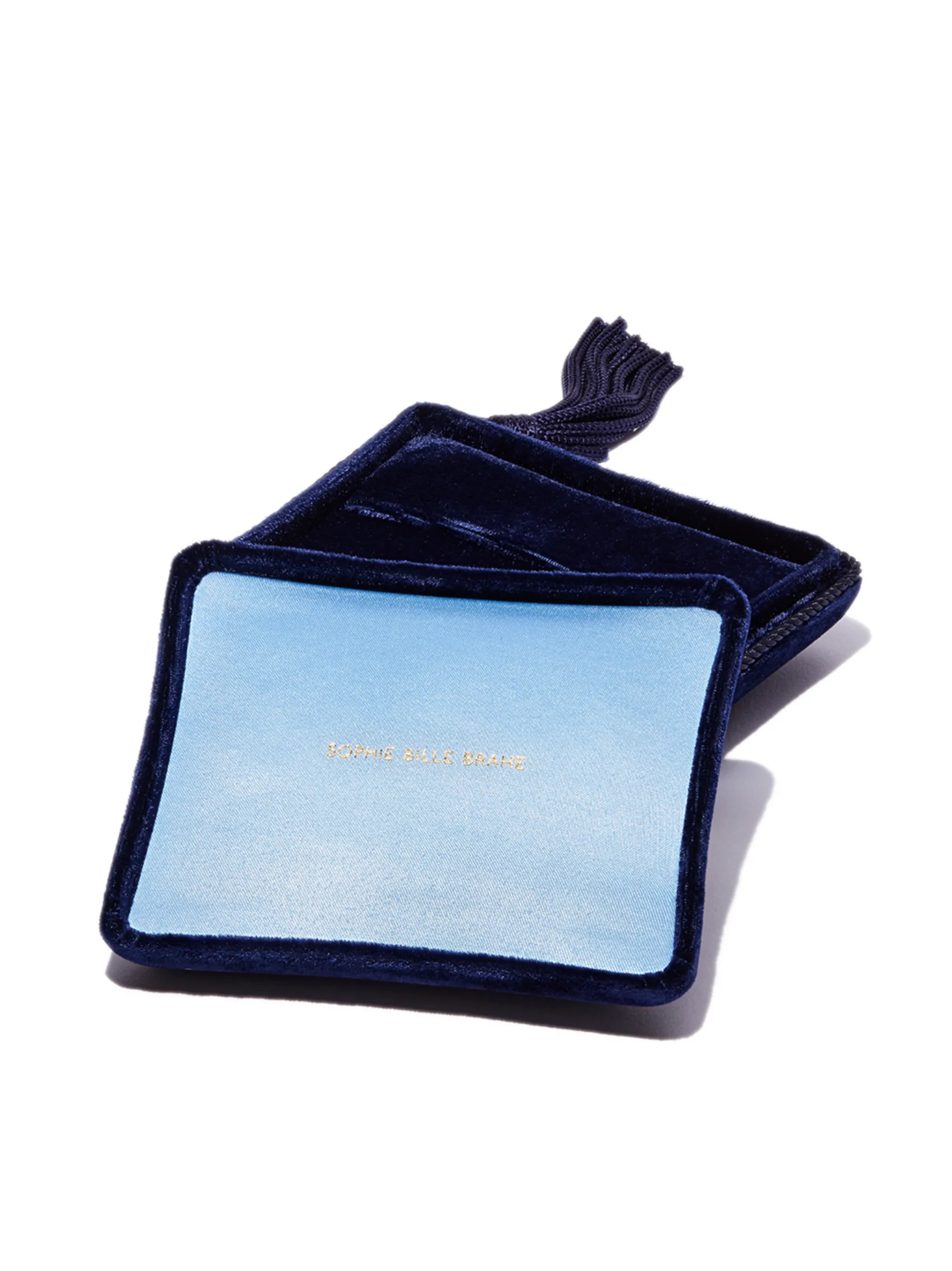crushed-velvet jewellery box