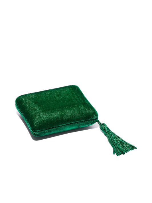 crushed-velvet jewellery box