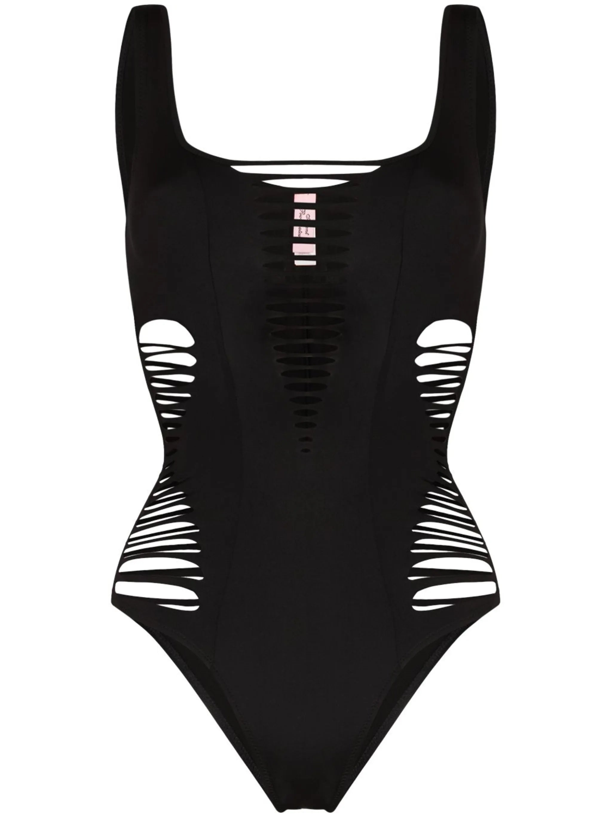Dakotta semi-sheer swimsuit