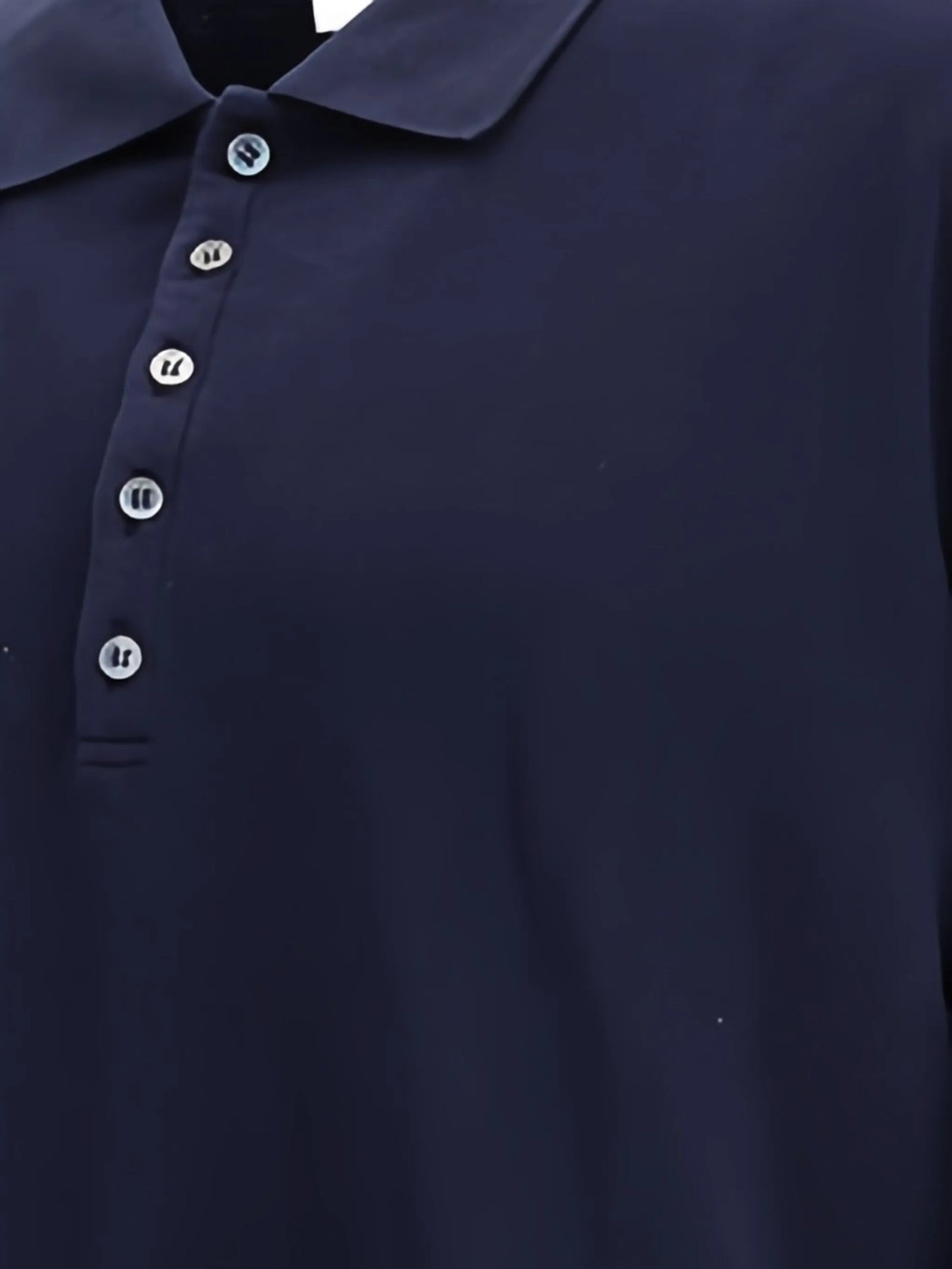 4-Bar long-sleeve polo shirt