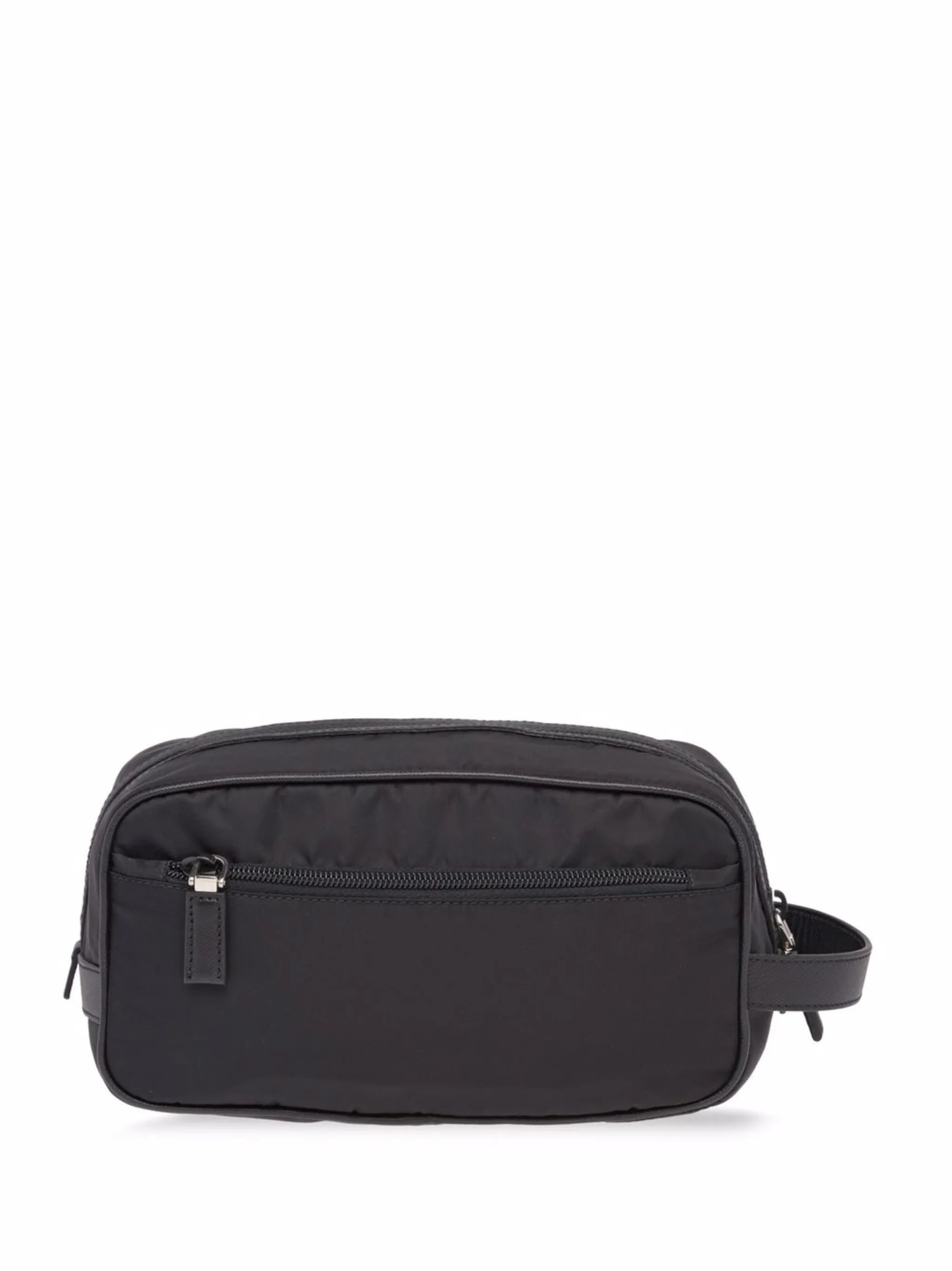 logo-plaque wash bag