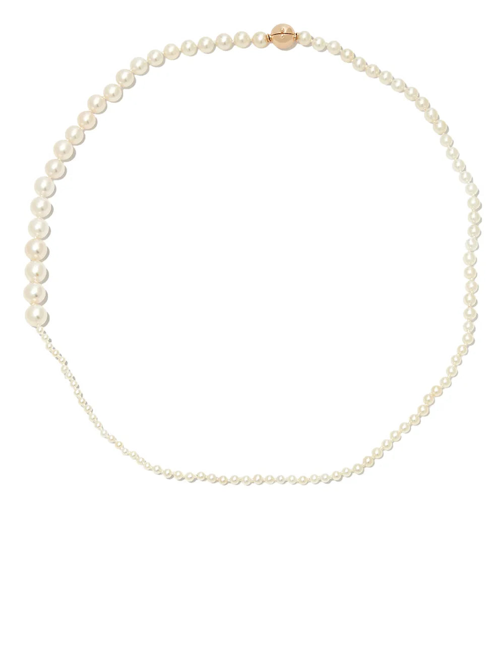 14kt yellow gold Petite Peggy pearl necklace