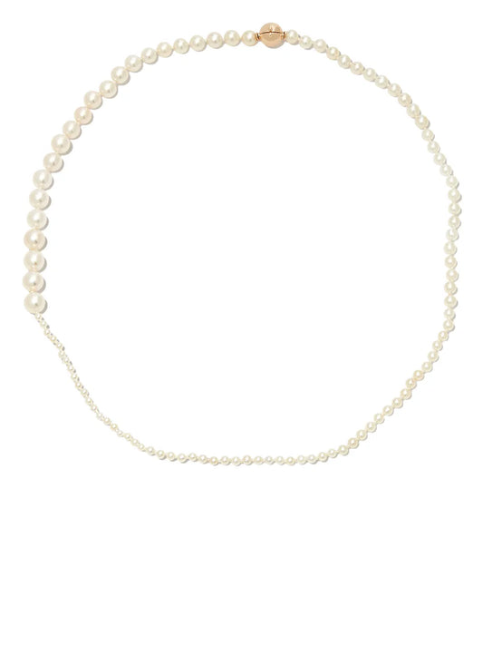 14kt yellow gold Petite Peggy pearl necklace