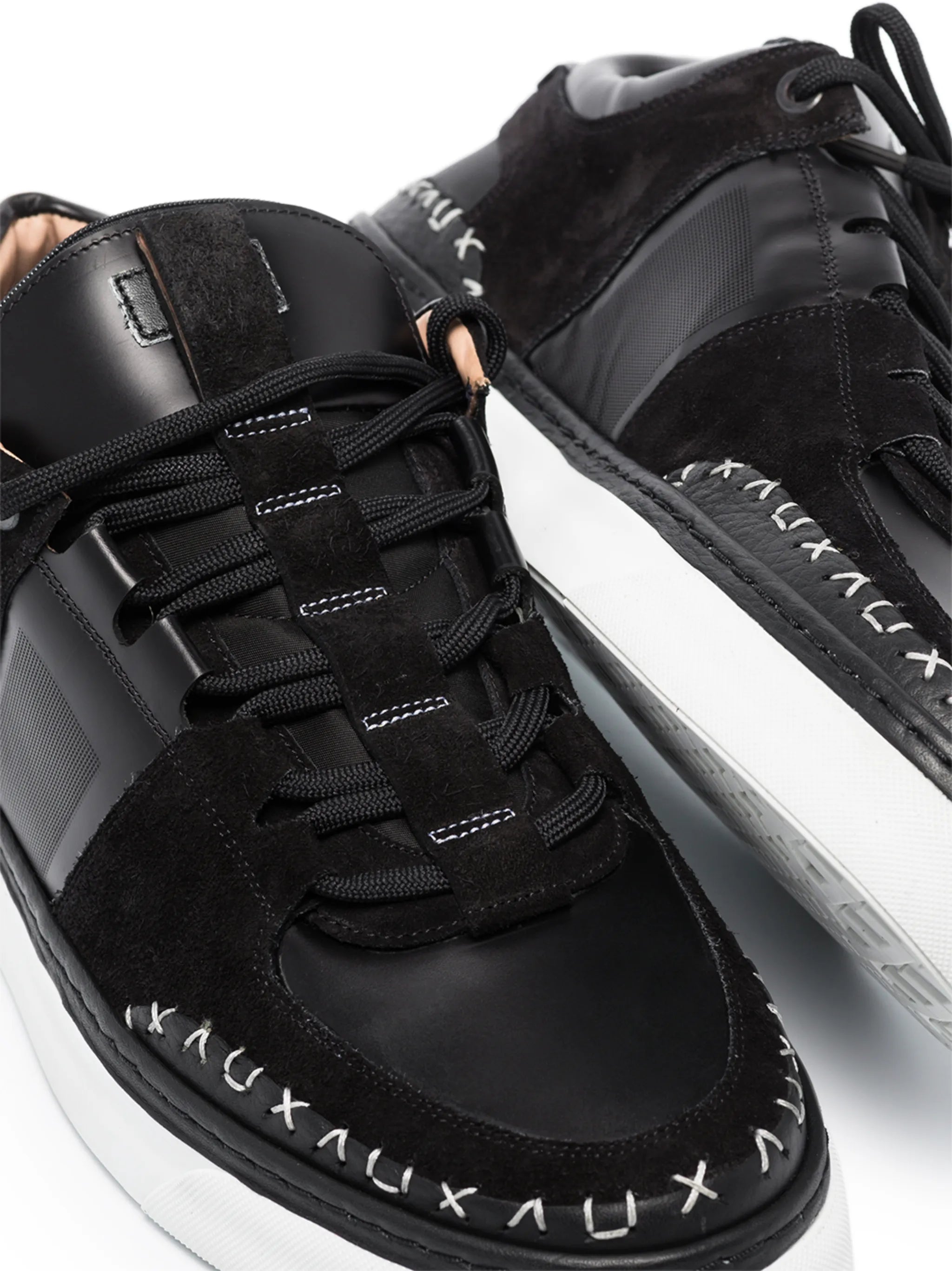 Infra Cable panelled sneakers