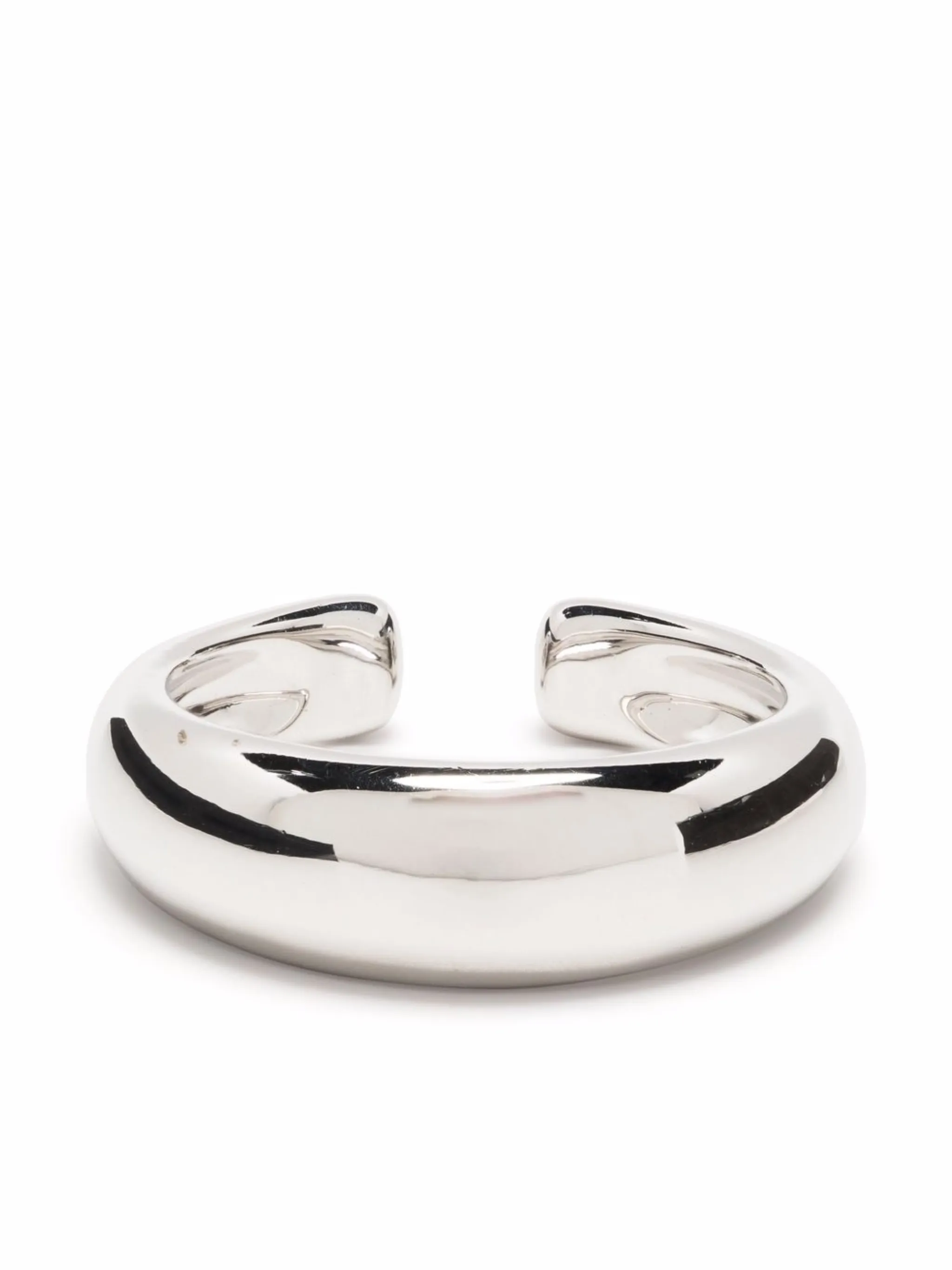 Thick Large sterling-silver ear cuff