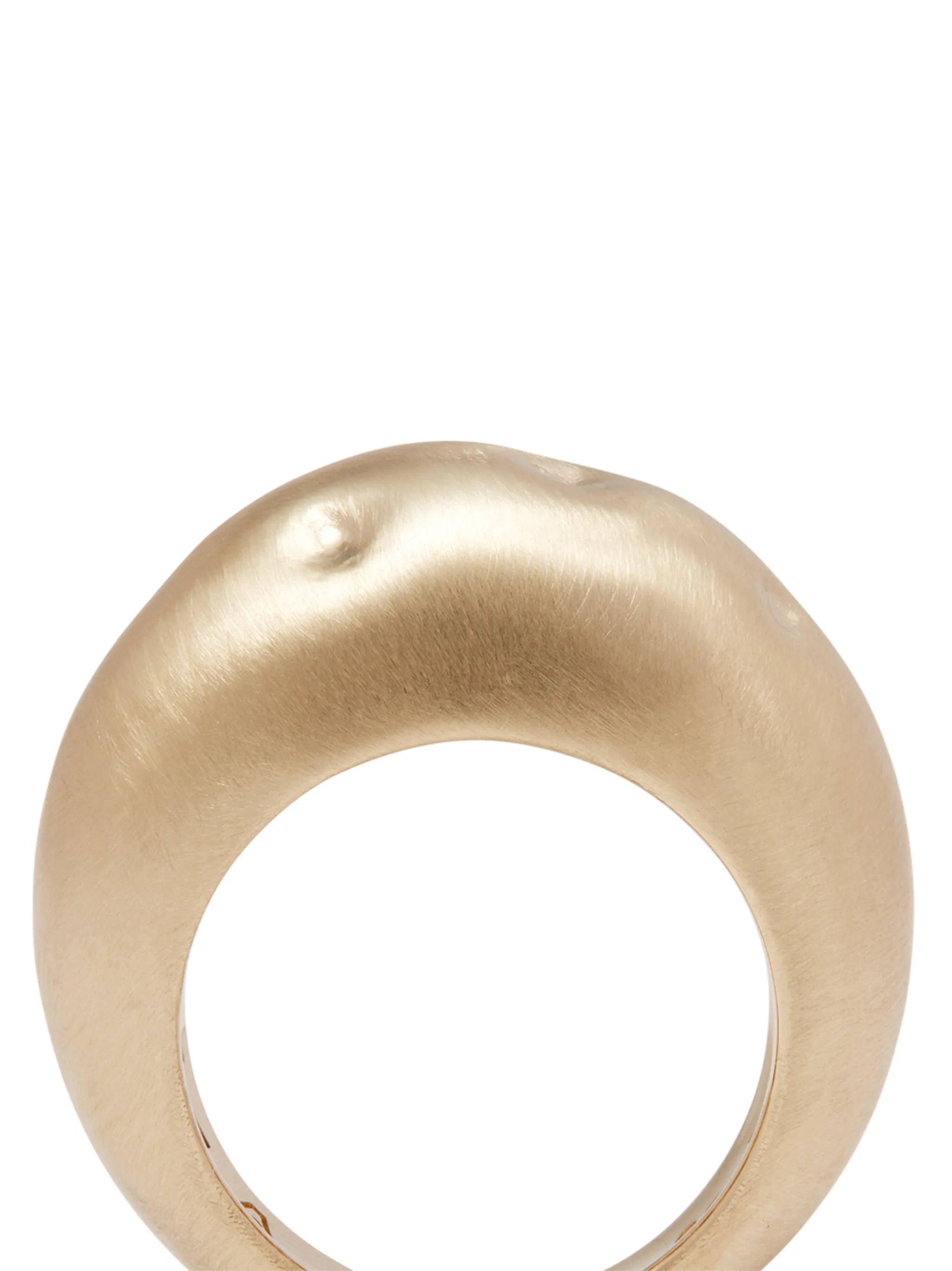 14kt yellow gold Bubble Broken ring