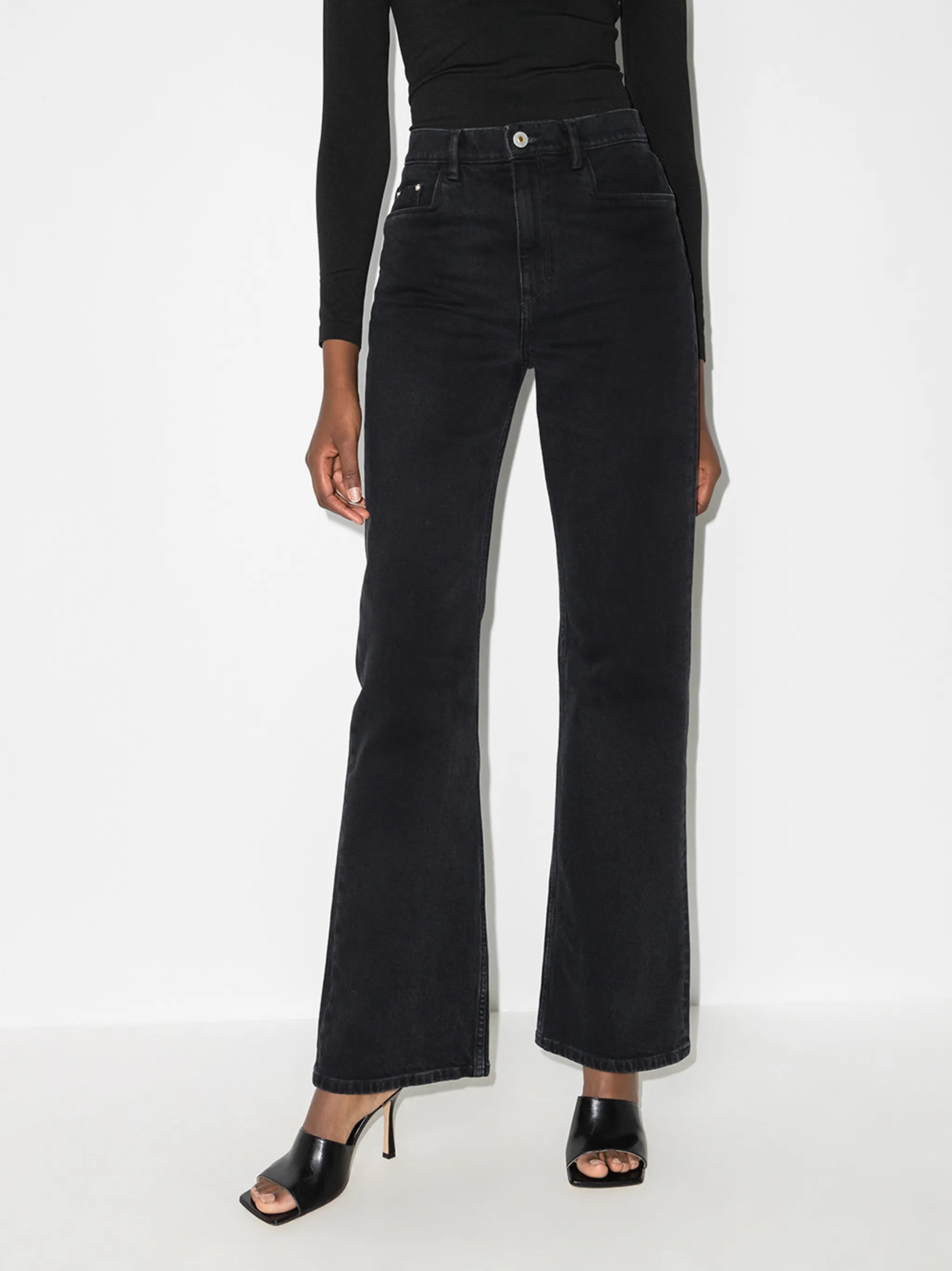 Daisy mid-rise straight-leg jeans