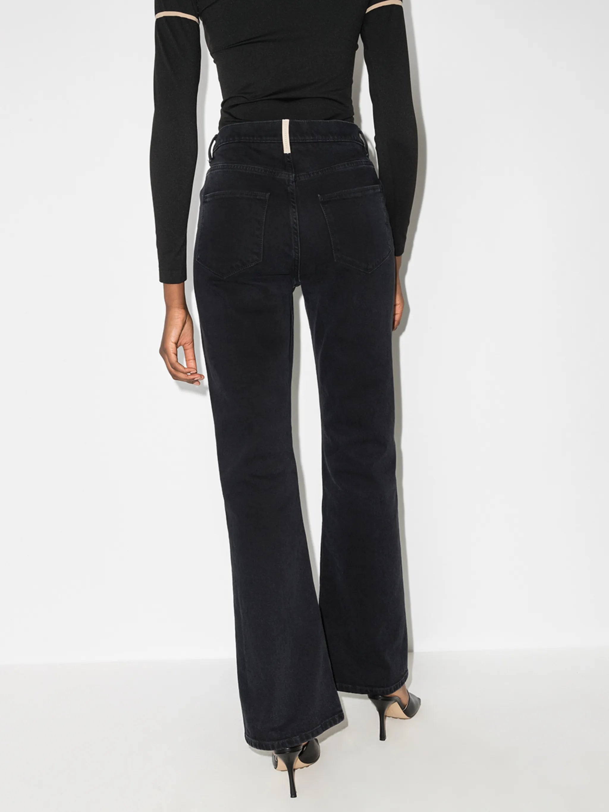 Daisy mid-rise straight-leg jeans