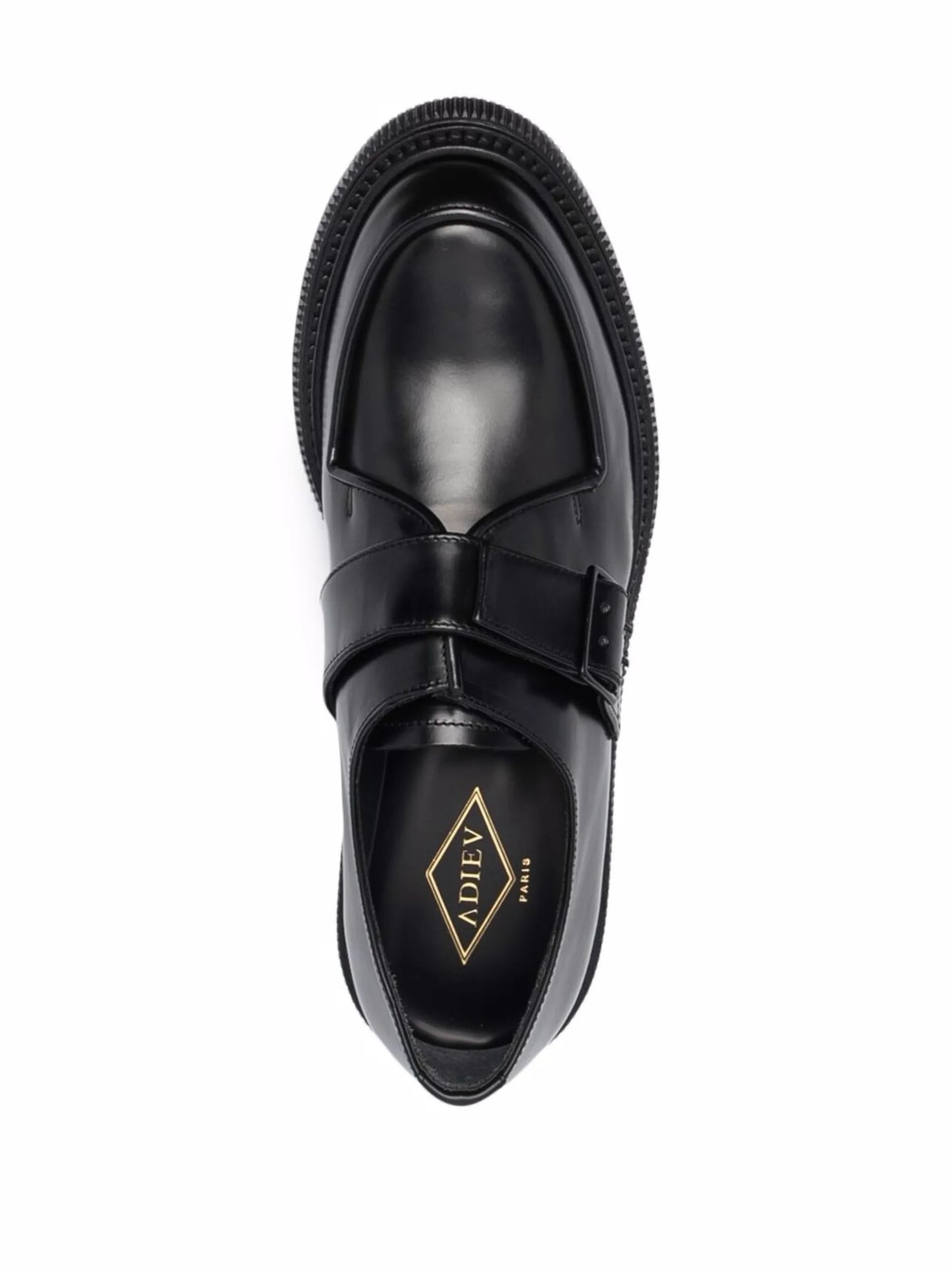 Type 136 buckle derby shoes
