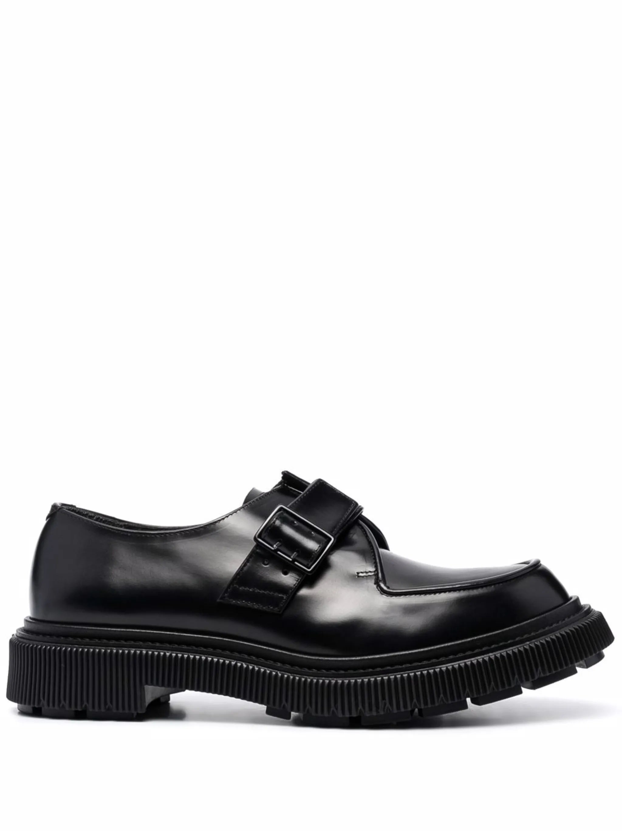 Type 136 buckle derby shoes