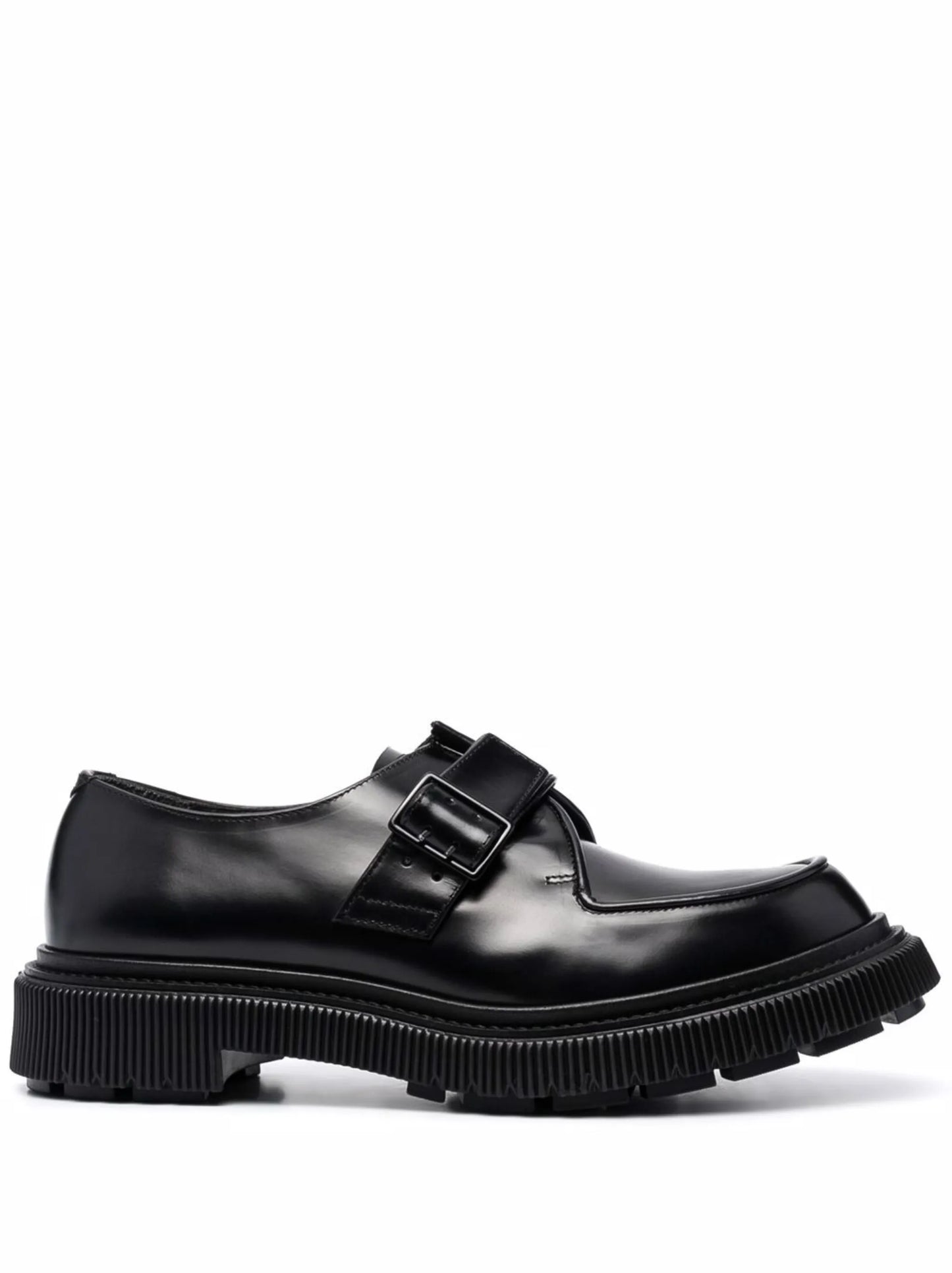 Type 136 buckle derby shoes
