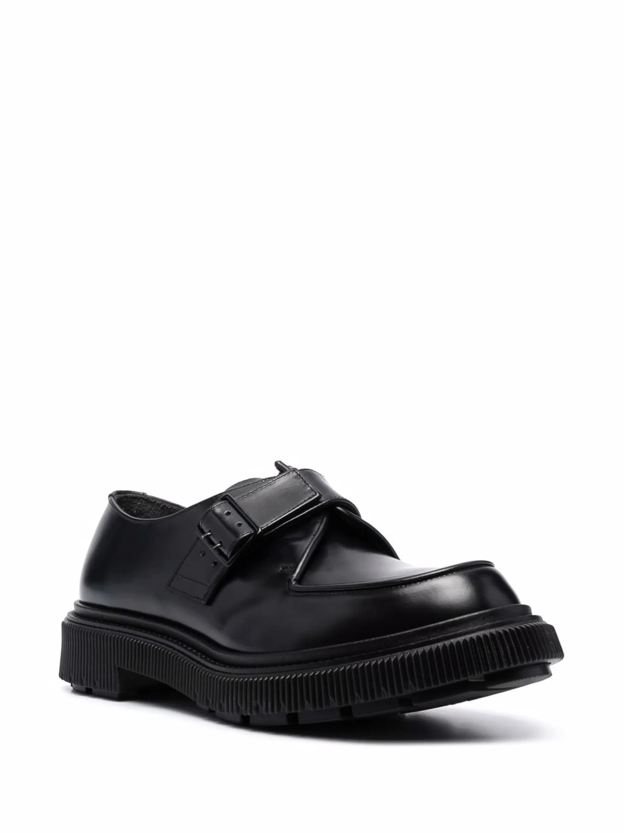 Type 136 buckle derby shoes