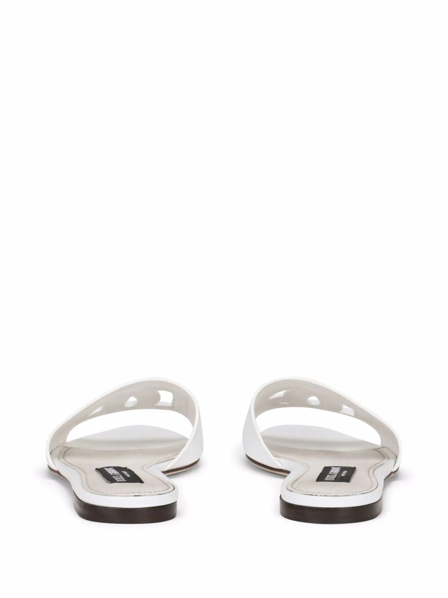 DG Logo leather sandals