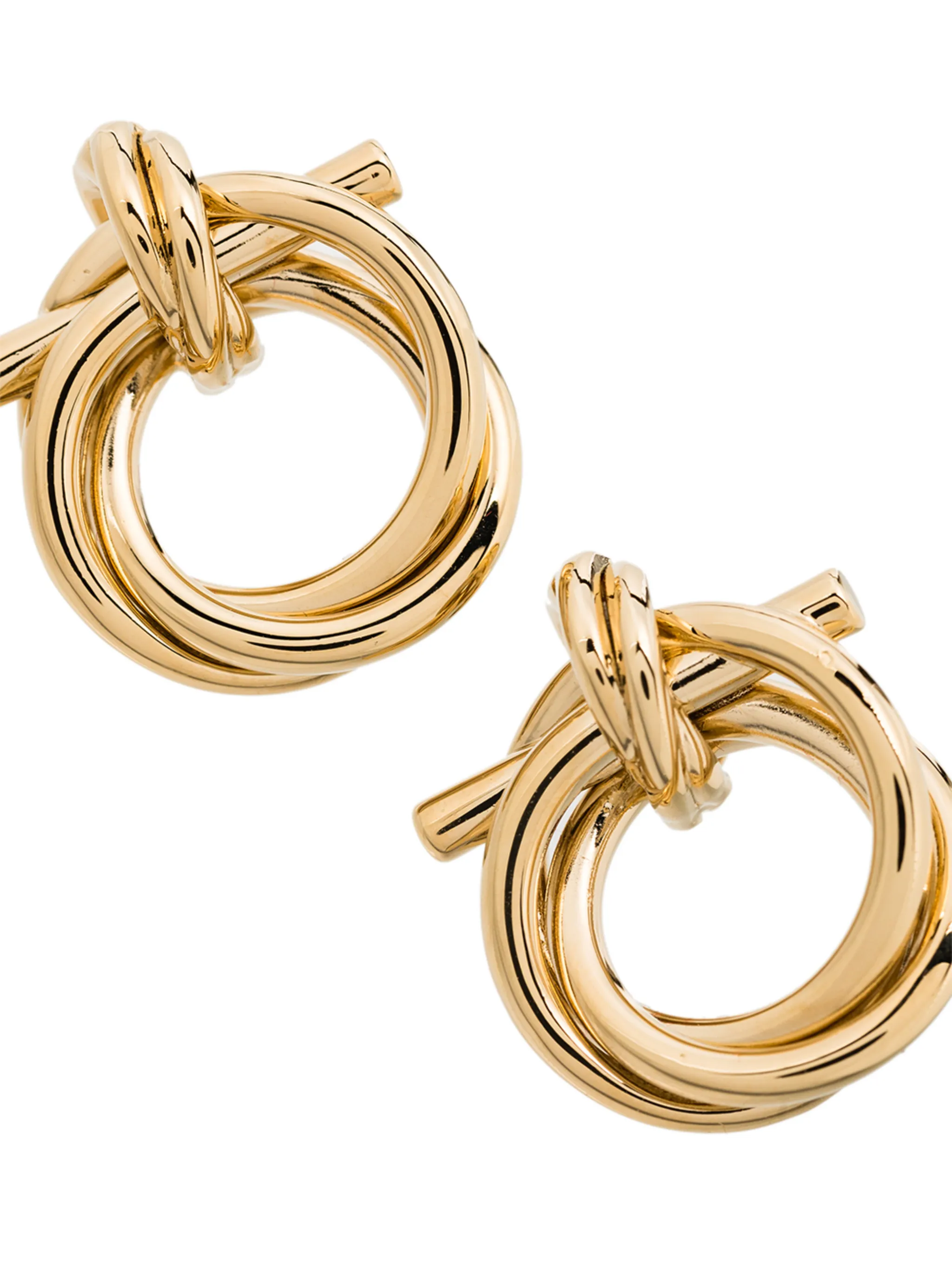 twisted Gancini earrings (S)