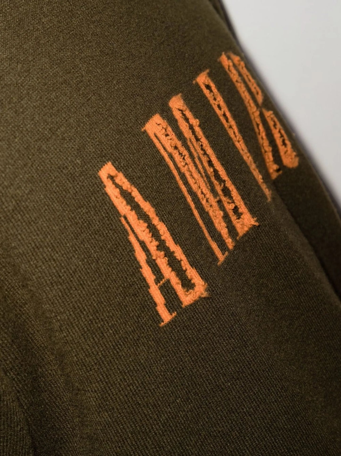 CUT AWAY LOGO CREW MilitaryNastrium Hoodie Sweatshirt "Black"