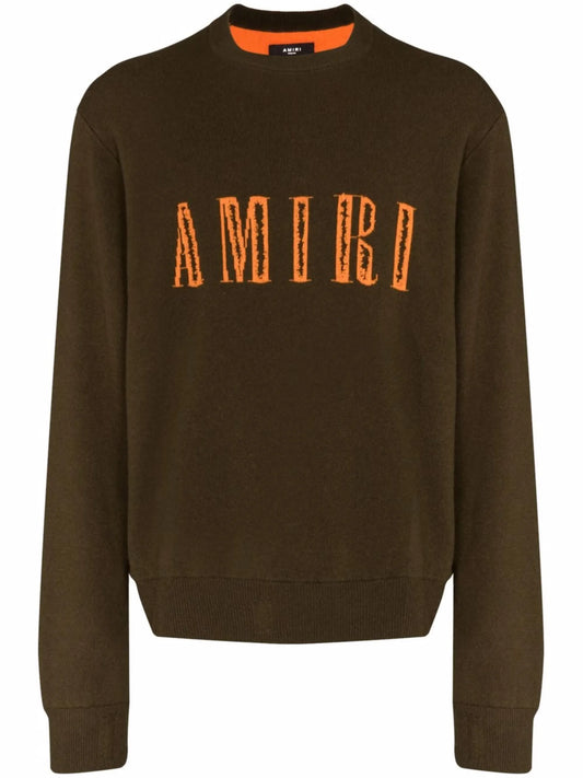 CUT AWAY LOGO CREW MilitaryNastrium Hoodie Sweatshirt "Black"