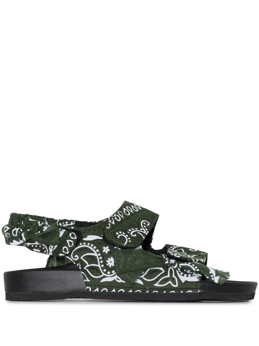 Apache bandana-print sandals