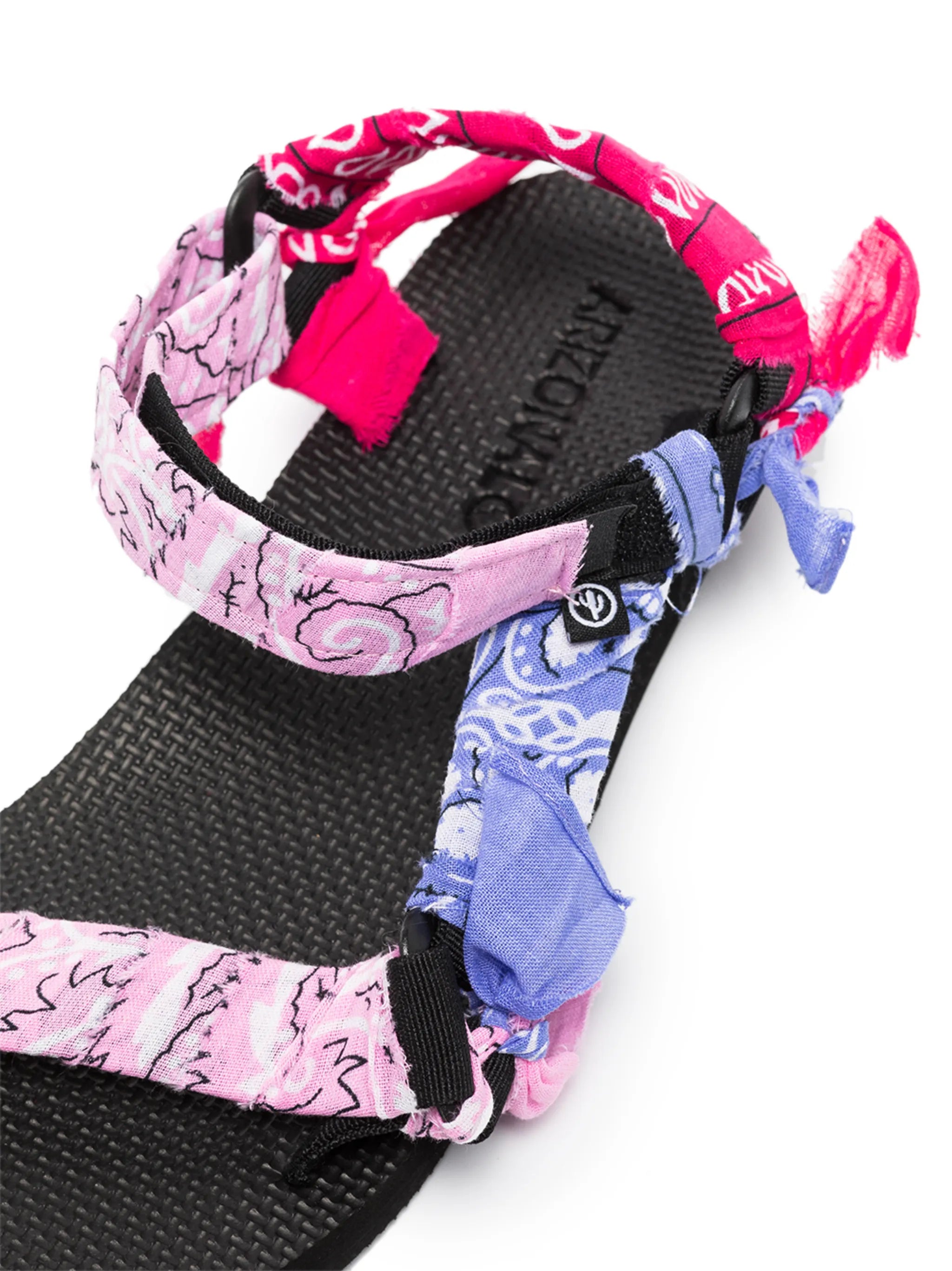 Trekky bandana-print flat sandals