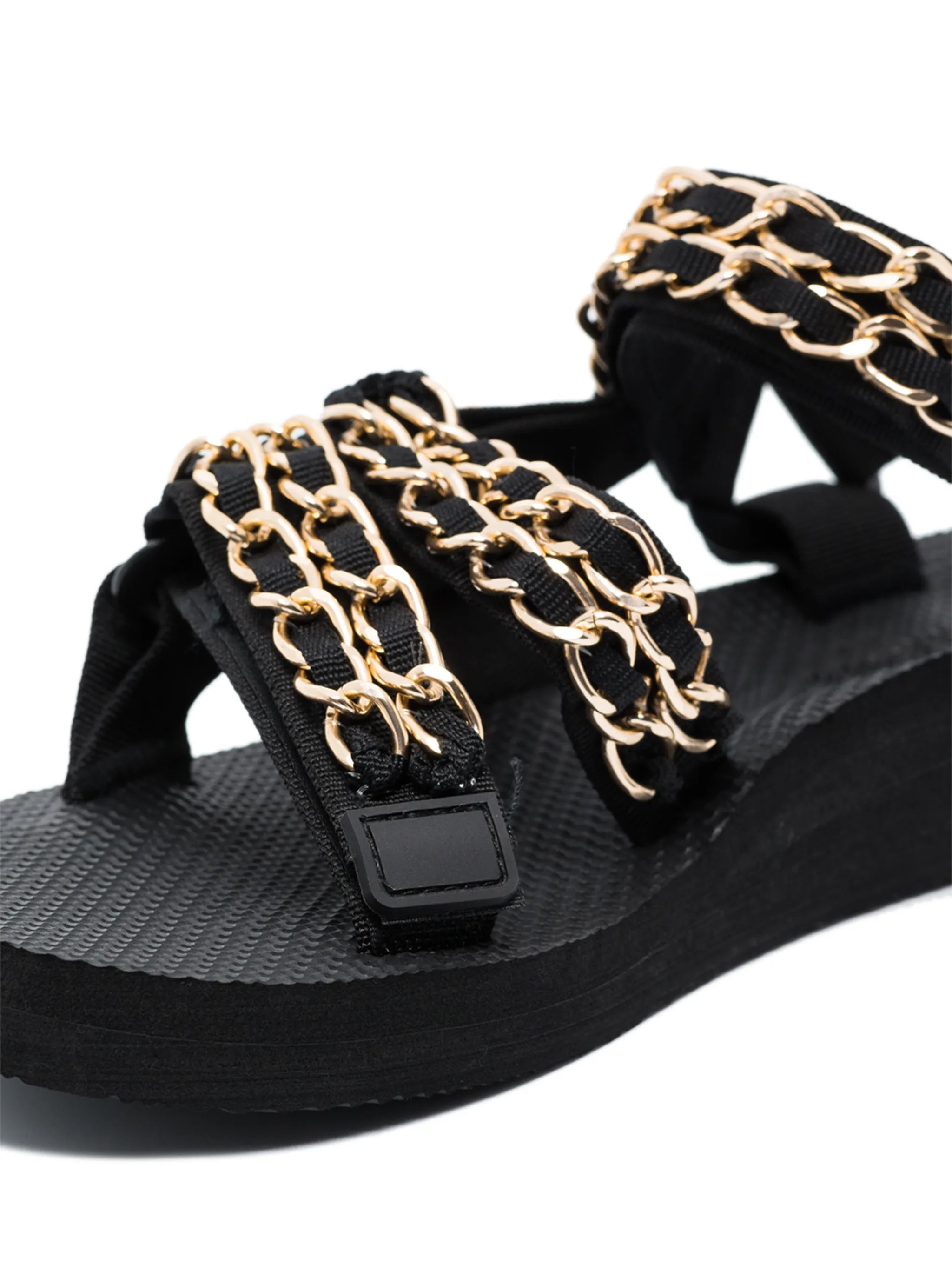 Trekky Trio chain-detail sandals