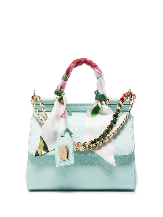 small Sicily scarf-detail shoulder bag