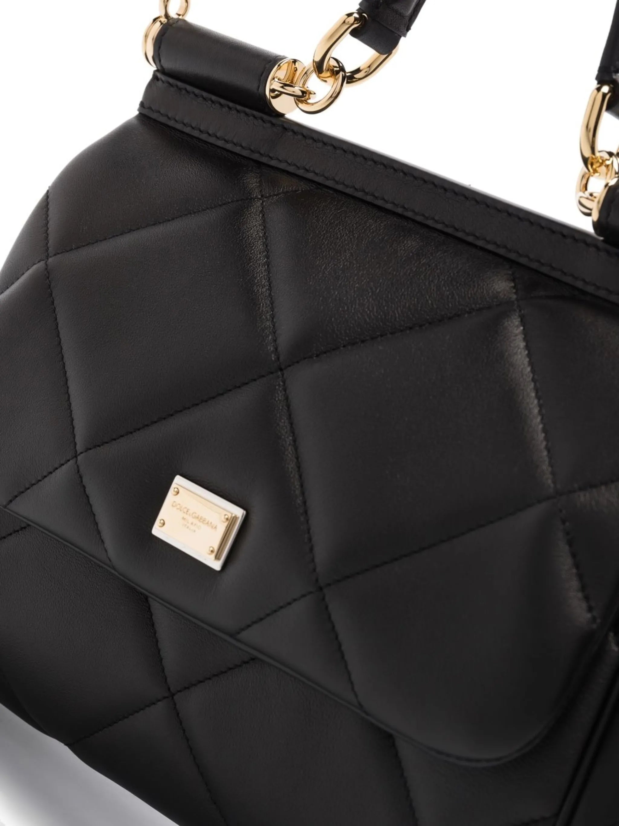 medium Sicily quilted shoulder bag