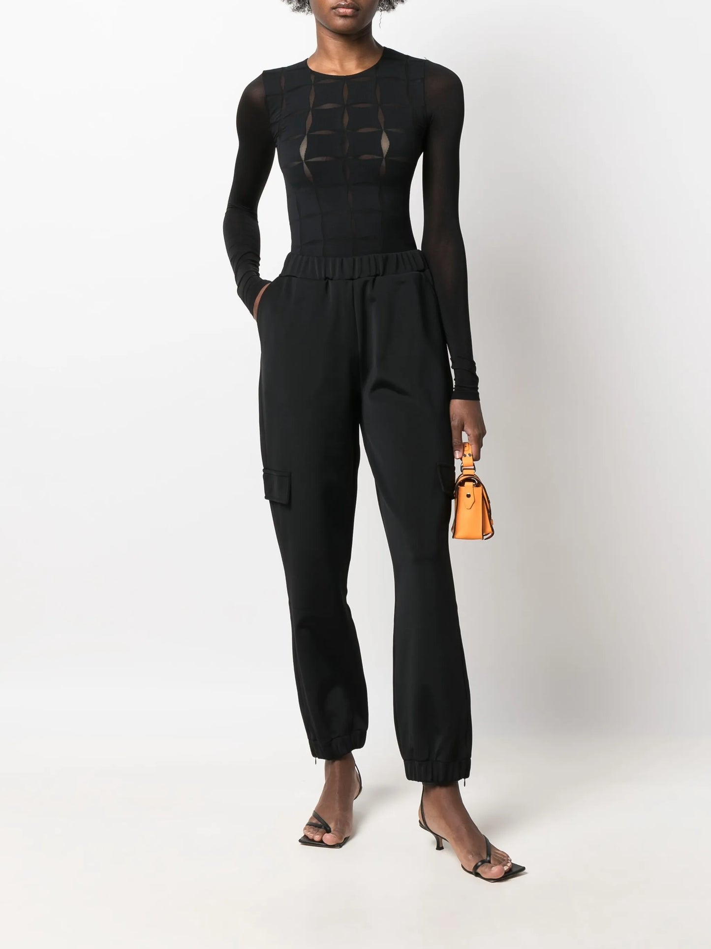 cut out-detail bodysuit