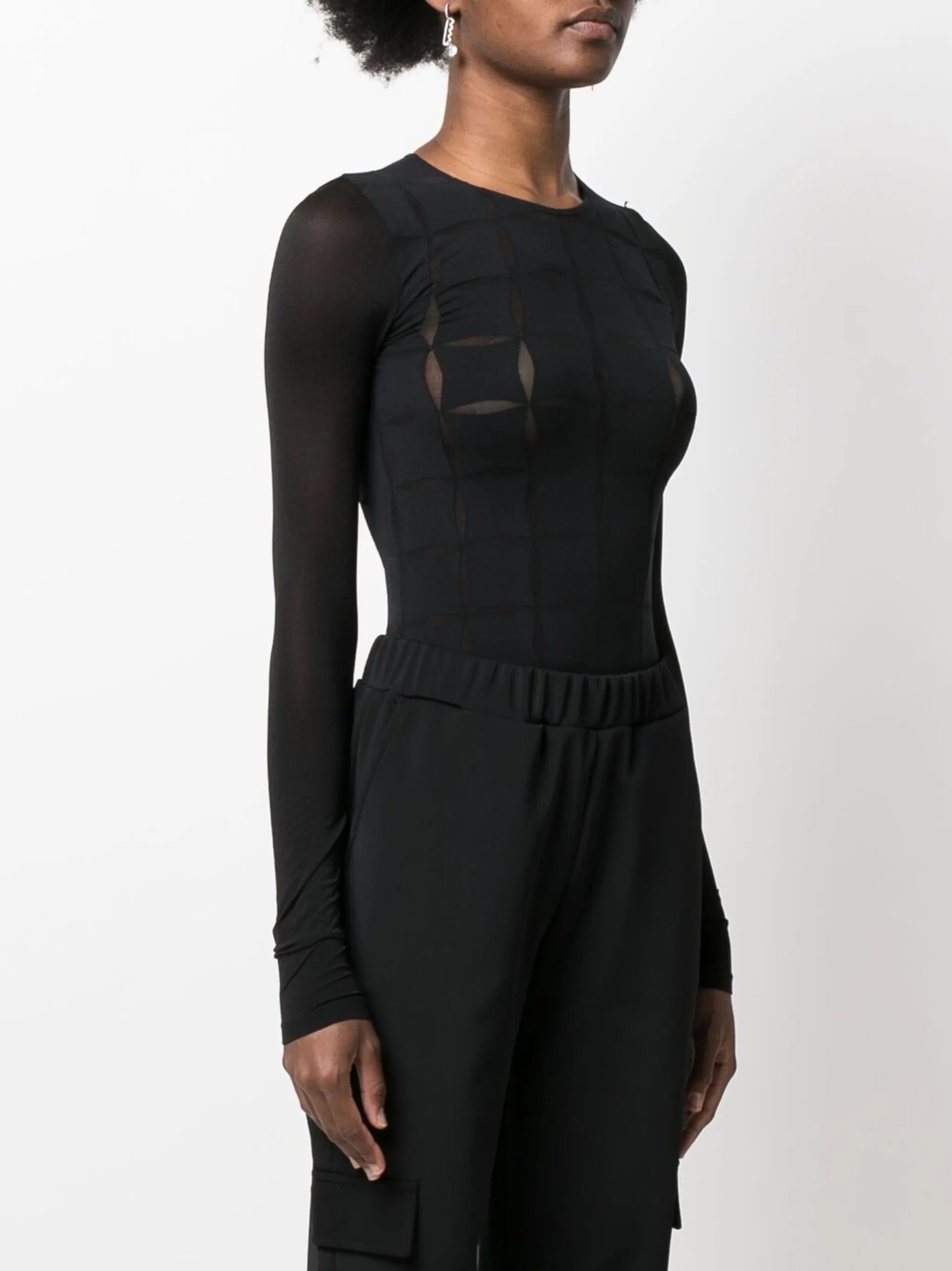 cut out-detail bodysuit