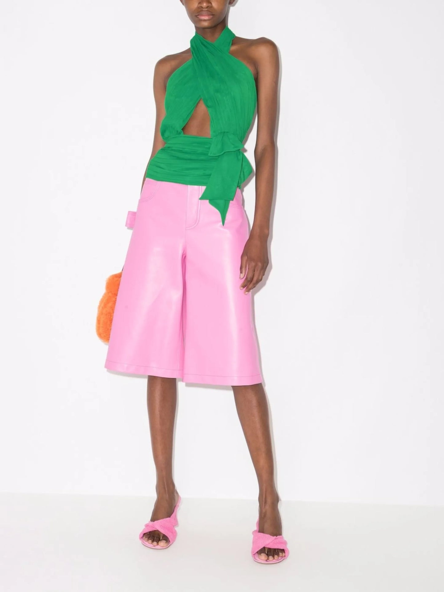 cut-out halterneck top