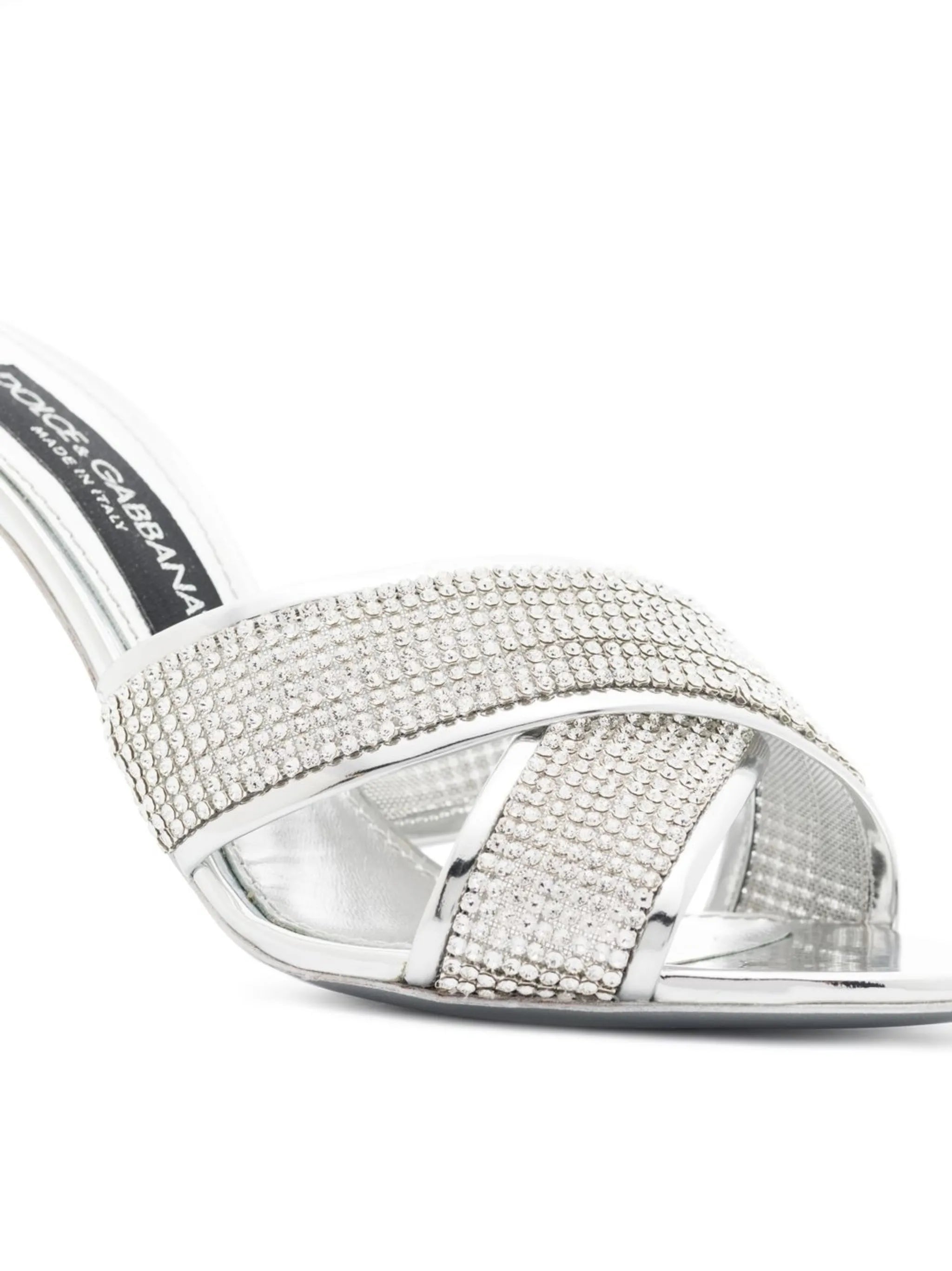 crystal-embellished sandals