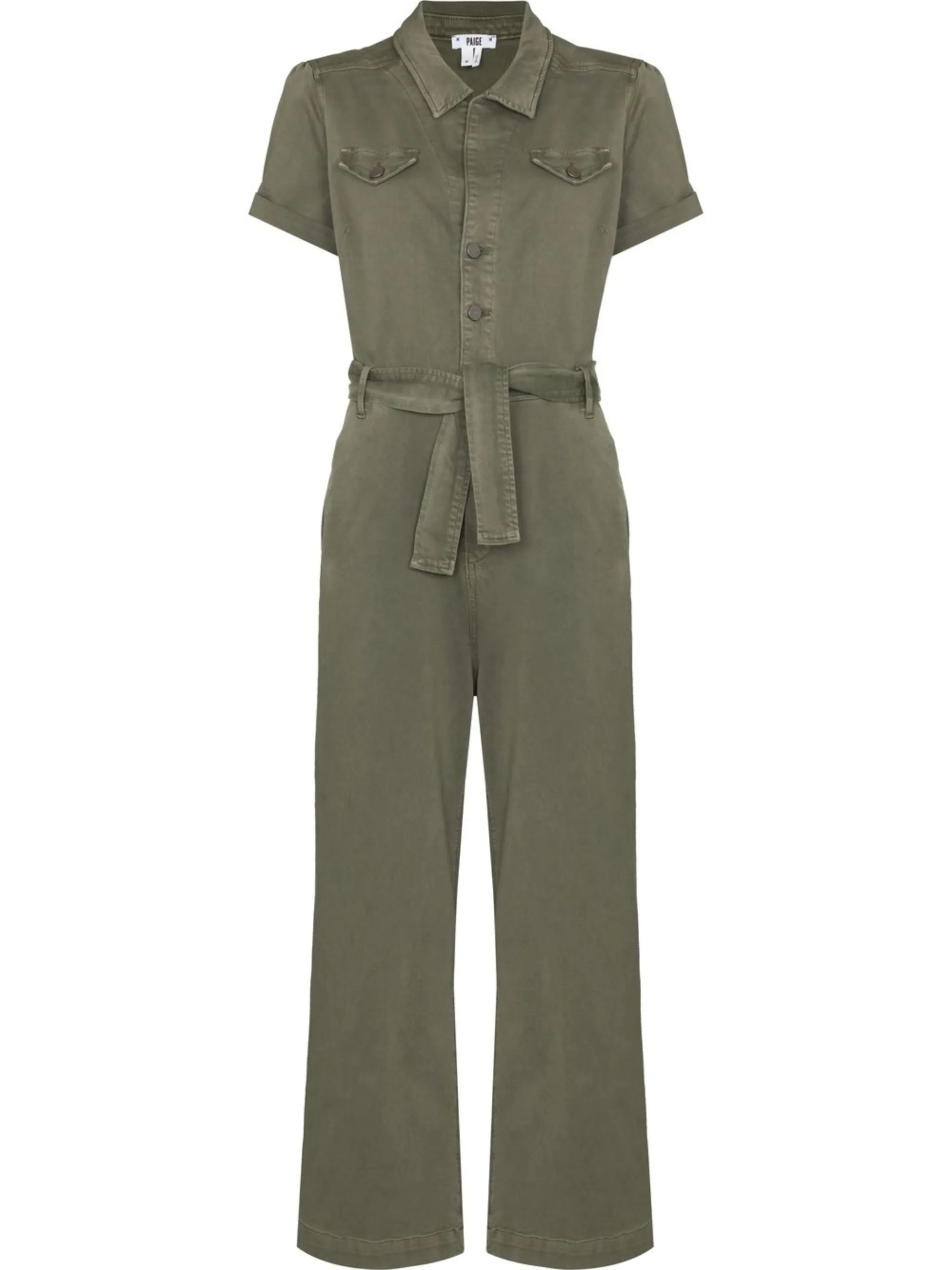 Anessa short-sleeved jumpsuit