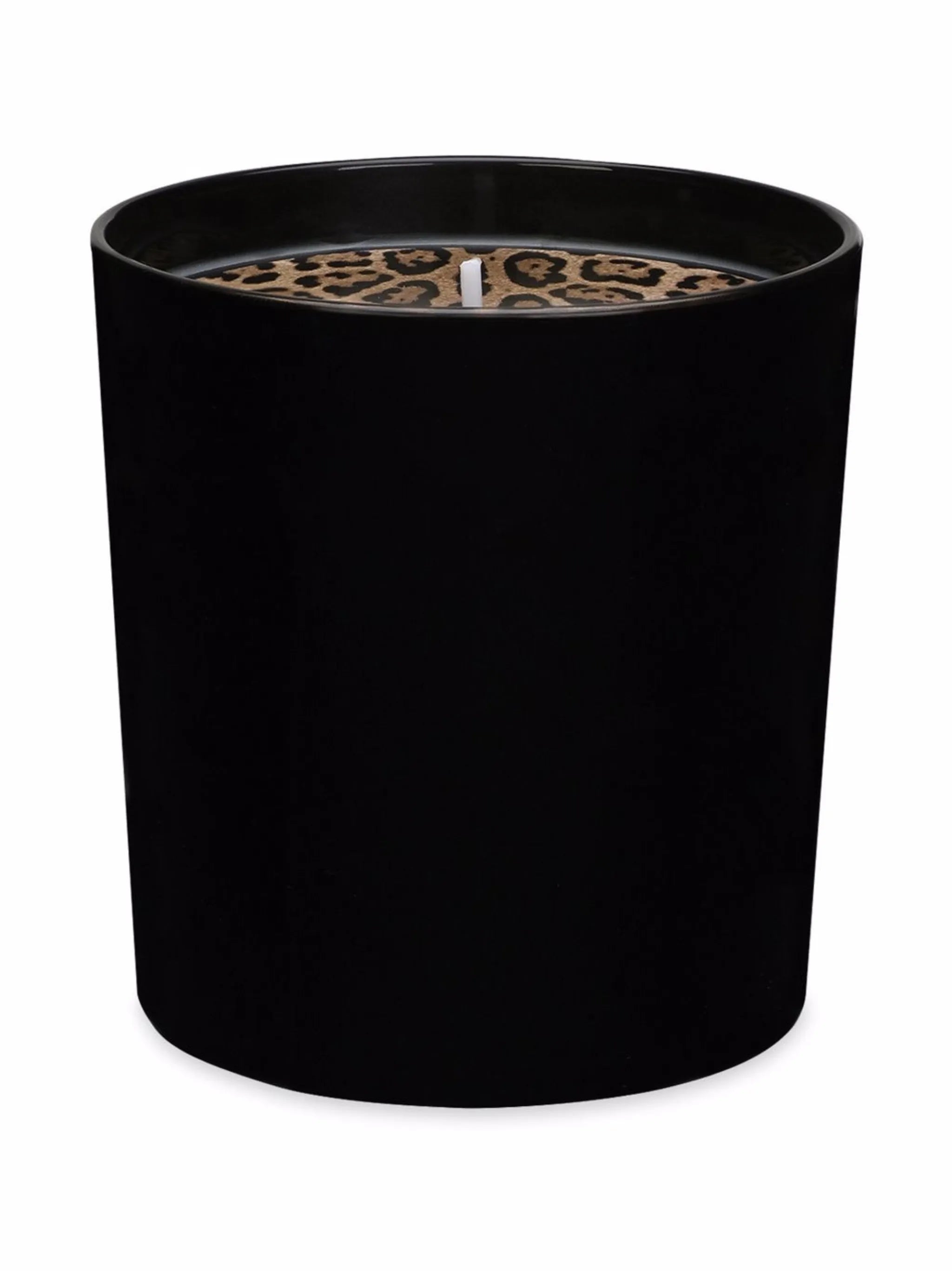 leopard-print scented candle (250g)