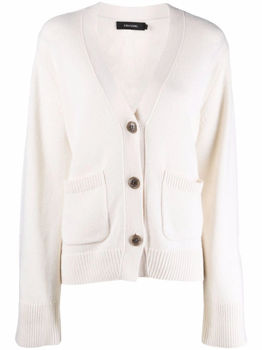 Danni V-neck knitted cardigan